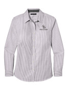 Schauer and Assoc. LW657 Port Authority® Ladies SuperPro™ Oxford Stripe Shirt