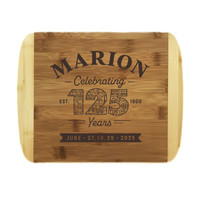 Marion 125th QUAL1004 Bamboo Cutting Board