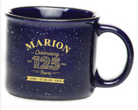 Marion 125th A1300 13 oz. Ceramic Campfire Coffee Mug (Blue)