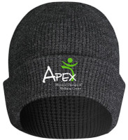 Apex Apparel 627K WAFFLE KNIT CUFF BEANIE