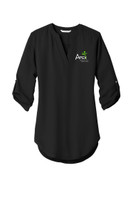 Apex Apparel LW700 Port Authority ® Ladies Long Sleeve Button-Front Blouse