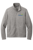 Park and Rec F428 Port Authority® Arc Sweater Fleece Jacket (Deep Smoke Heather)