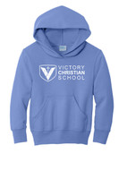 Victory Christian PC90YH Port & Company® Youth Core Fleece Pullover Hooded Sweatshirt (Logo#1)
