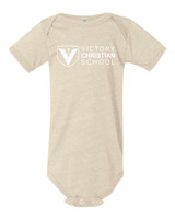 Victory Christian 100B BELLA + CANVAS - Infant Jersey One Piece (Logo#1)