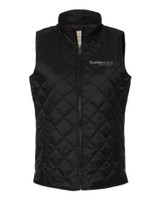 Guardian Angels W207359 Weatherproof - Women's Vintage Diamond Quilted Vest (Black)