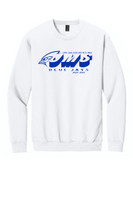 JMS House SF000 Gildan® Softstyle® Crewneck Sweatshirt (White)