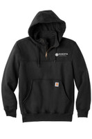 Dakota Central CT100617 Carhartt ® Rain Defender ® Paxton Heavyweight Hooded Zip Mock Sweatshirt (New Logo)