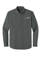 DRMC W816 Port Authority® Long Sleeve Nailhead Easy Care Shirt