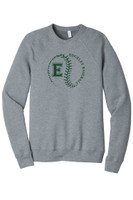 Edgeley Youth Baseball 3901 BELLA+CANVAS ® Unisex Sponge Fleece Raglan Sweatshirt