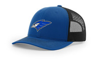 Blue Jay Soccer 112 Richardson Trucker Snap-Back Cap (Royal-Black)