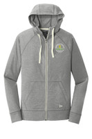Edgeley Staff NEA122 New Era® Sueded Cotton Blend Full-Zip Hoodie