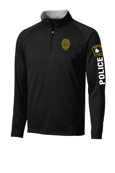 JMST Police Department F243 Unisex Sport-Tek Sport-Wick Fleece Quarter Zip Pullover JMST Police Department F243 Unisex Sport-Tek Sport-Wick Fleece Quarter Zip Pullover