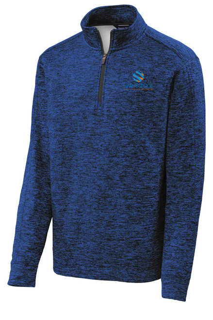 Harvestone ST226 Sport-Tek Unisex PosiCharge Electric Heather Fleece Quarter Zip Pullover