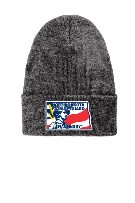 ND Patriot Guard VL10 Volunteer Knitwear Chore Beanie (Dark Heather Grey) ND Patriot Guard VL10 Volunteer Knitwear Chore Beanie (Dark Heather Grey)