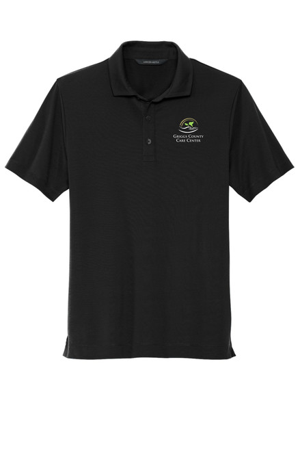 GCCC MM1014 Mercer Mettle Unisex Stretch Jersey Polo (Black) GCCC MM1014 Mercer Mettle Unisex Stretch Jersey Polo (Black)