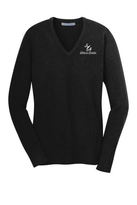 Schauer and Assoc. LSW285 Port Authority® Ladies V-Neck Sweater