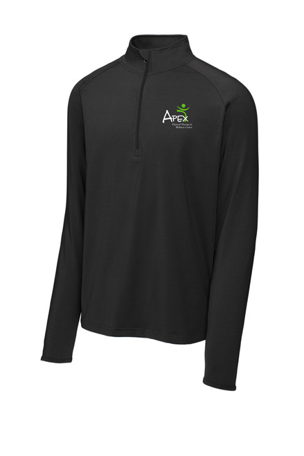 Apex Apparel ST850 Sport-Tek® Sport-Wick® Stretch Quarter-Zip Pullover Apex Apparel ST850 Sport-Tek® Sport-Wick® Stretch Quarter-Zip Pullover