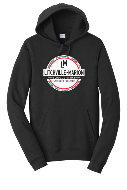LM School PC850H Port & Company® Fan Favorite™ Fleece Pullover Hooded Sweatshirt LM School PC850H Port & Company® Fan Favorite™ Fleece Pullover Hooded Sweatshirt