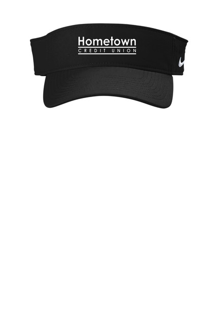 Hometown Credit Union NKFB5675 Nike Dri-FIT Team Performance Visor