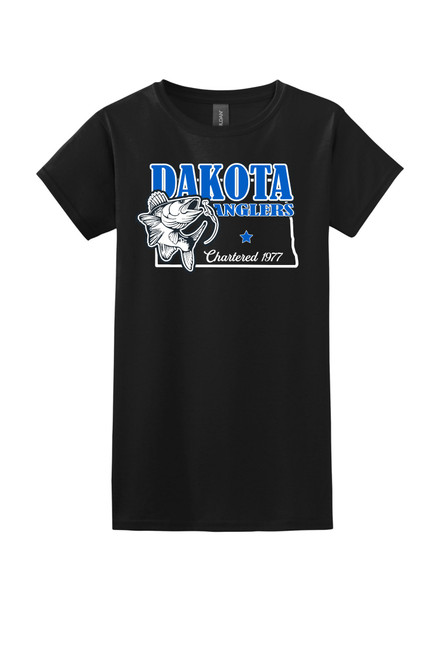 Dakota Anglers 64000L Gildan Softstyle® Ladies T-Shirt Dakota Anglers 64000L Gildan Softstyle® Ladies T-Shirt