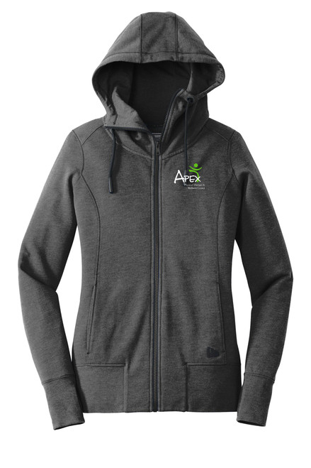 Apex LNEA511 New Era® Women's Tri-Blend Fleece Full-Zip Hoodie Apex LNEA511 New Era® Women's Tri-Blend Fleece Full-Zip Hoodie