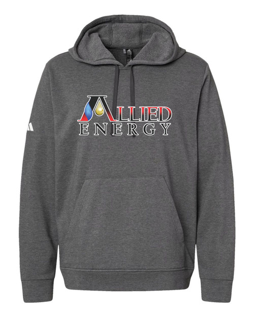 Allied Energy A432 Adidas - Fleece Hooded Sweatshirt (Full Front)