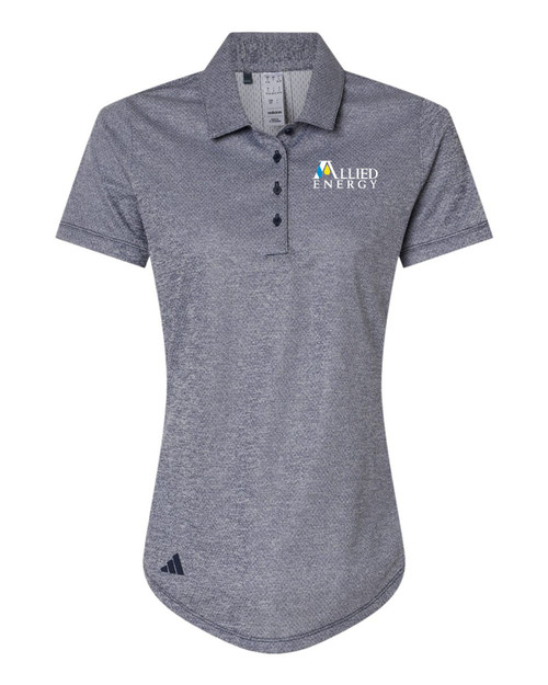Allied Energy A592 Adidas - Women's Space Dyed Polo Allied Energy A592 Adidas - Women's Space Dyed Polo