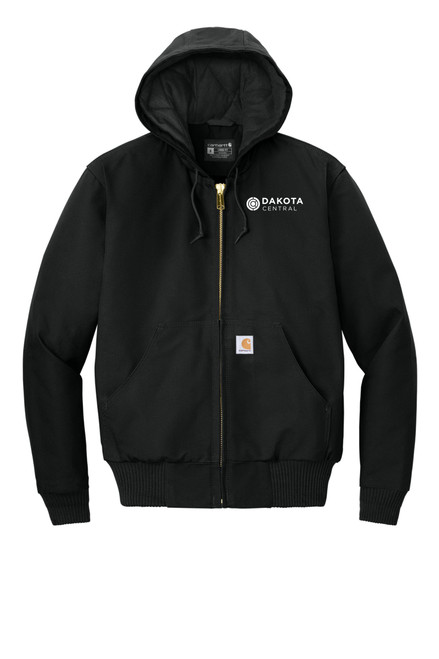 Dakota Central CTT106677 Carhartt ® Tall Quilted-Flannel-Lined Duck Active Jac