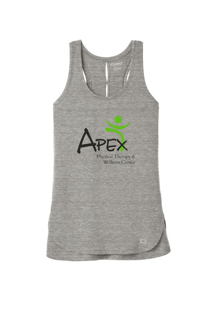 Apex Apparel LOG801 OGIO ® Women's Luuma Tank (Petrol Grey Heather)