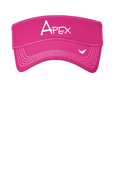 Apex Apparel NFB6446 Nike Dri-FIT Ace Visor (Vivid Pink)
