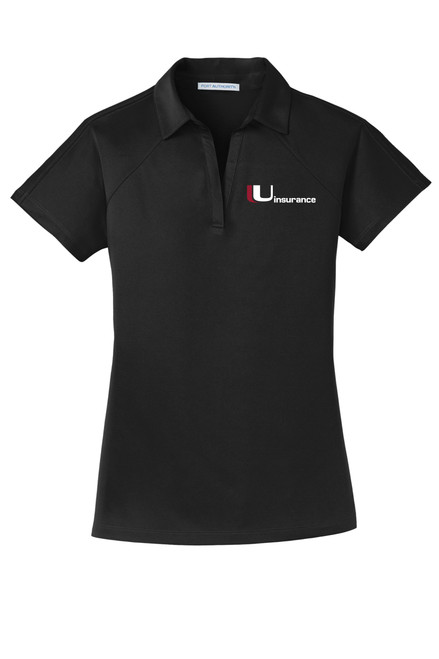 Uinsurance L575 Port Authority® Women's Crossover Raglan Polo