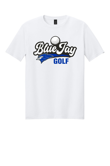 Blue Jay Boys Golf 64000 Gildan Softstyle® T-Shirt (White)