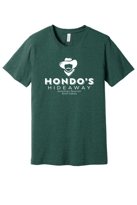Hondos Hideaway BC3001CVC BELLA+CANVAS® Unisex Heather CVC Short Sleeve Tee Hondos Hideaway BC3001CVC BELLA+CANVAS® Unisex Heather CVC Short Sleeve Tee