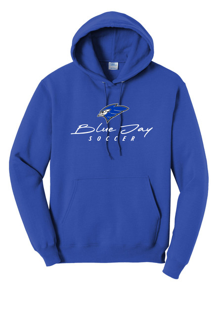 Blue Jay Soccer PC78H Port & Co™ Core Fleece Pullover Hooded Sweatshirt