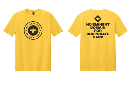 My Land My Choice 64000 Gildan Softstyle® T-Shirt (Daisy) Logo #1