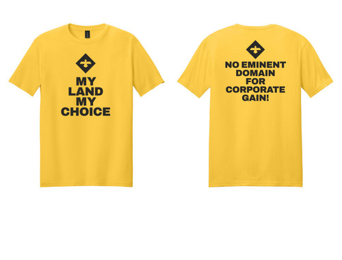 My Land My Choice 64000 Gildan Softstyle® T-Shirt (Daisy) Logo #2