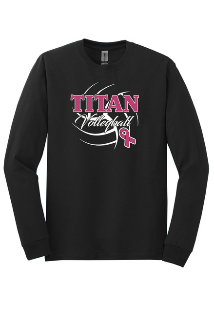 GM Titan Volleyball 5400 Gildan® Heavy Cotton™ 100% Cotton Long Sleeve T-Shirt GM Titan Volleyball 5400 Gildan® Heavy Cotton™ 100% Cotton Long Sleeve T-Shirt