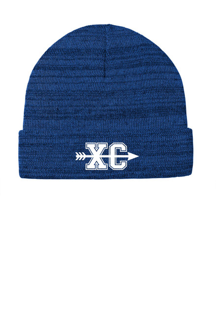 Blay Jay XC C939 Port Authority ® Knit Cuff Beanie (True Royal Heather) Blay Jay XC C939 Port Authority ® Knit Cuff Beanie (True Royal Heather)
