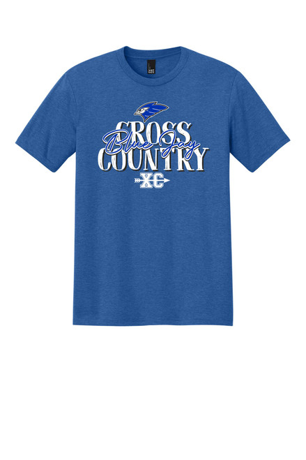 Blay Jay XC DM130 District® Perfect Tri® Tee (Royal Frost) Blay Jay XC DM130 District® Perfect Tri® Tee (Royal Frost)