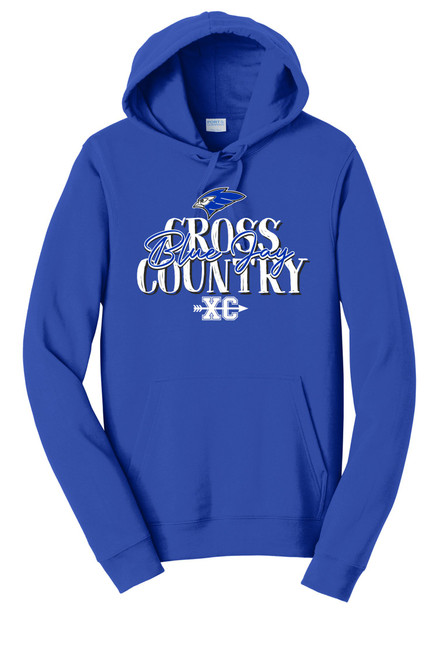 Blay Jay XC PC850H Port & Co™ Fan Favorite™ Fleece Pullover Hooded Sweatshirt (True Royal) Blay Jay XC PC850H Port & Co™ Fan Favorite™ Fleece Pullover Hooded Sweatshirt (True Royal)