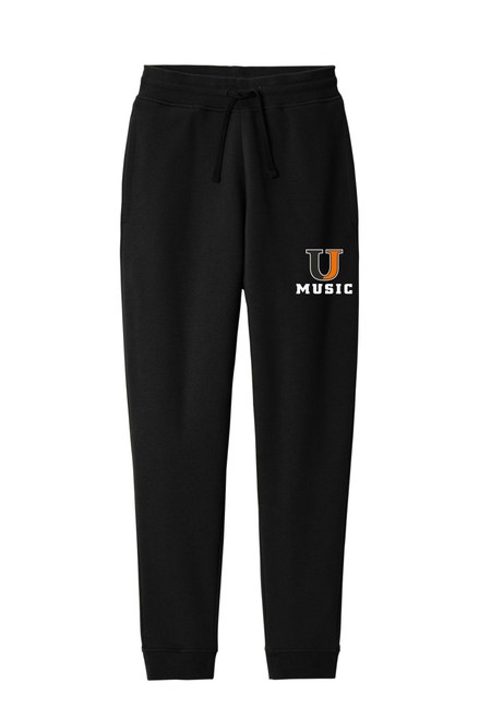 UJ Music DT6107 District® V.I.T.⢠Fleece Jogger (Black) UJ Music DT6107 District® V.I.T.⢠Fleece Jogger (Black)
