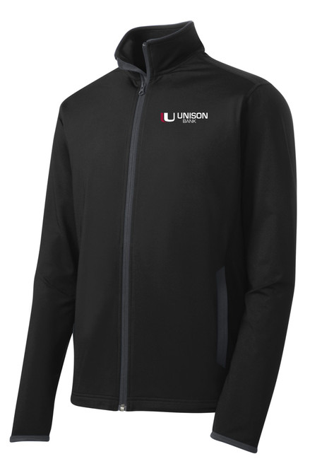 Unison Bank ST853 Sport-TekĀ® Sport-WickĀ® Stretch Contrast Full-Zip Jacket Unison Bank ST853 Sport-TekĀ® Sport-WickĀ® Stretch Contrast Full-Zip Jacket