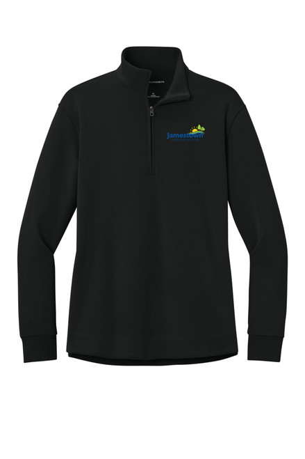 Park and Rec LK210 Port Authority® Women’s Wearever Signature Double Pique Quarter-Zip
