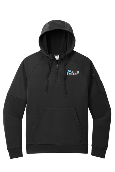 Allied Energy NKFD9742 Nike Therma-FIT Pocket Quarter-Zip Fleece Hoodie
