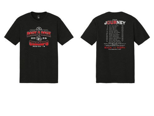 Loboe State Girls Basketball DM130 District® Perfect Tri® Tee (Black)