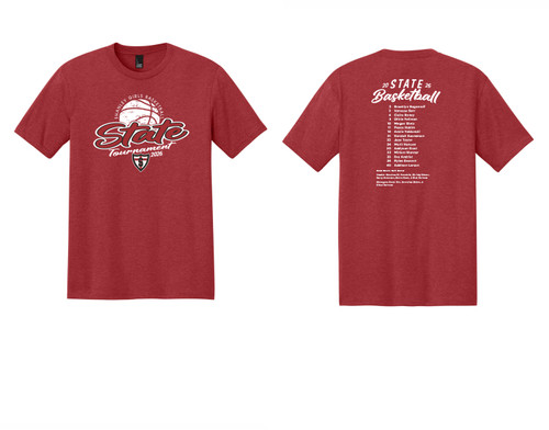 Shanley Girls State Basketball DM130 District® Perfect Tri® Tee (Red Frost)
