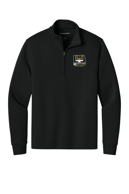 ND County Recorders K210 Port Authority® Wearever Signature Double Pique Quarter-Zip