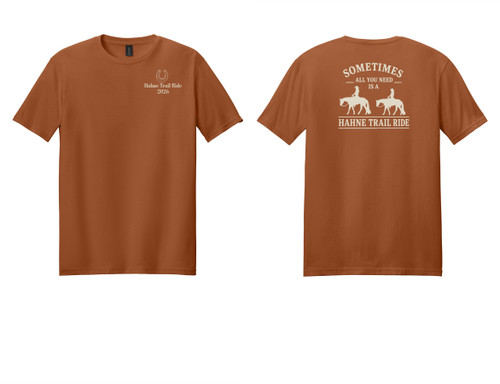 Hahne Trail Ride 64000 Gildan Softstyle® T-Shirt (Texas Orange)
