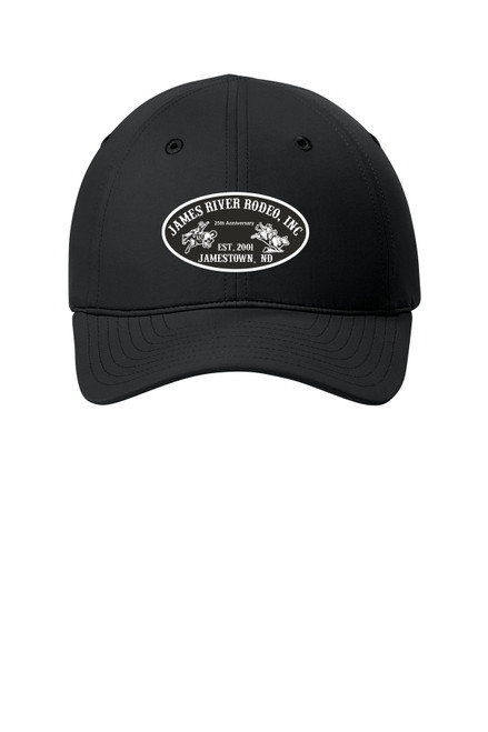 James River Rodeo C994 Port Authority® All-Day Performance UPF Ponytail Cap (Black)