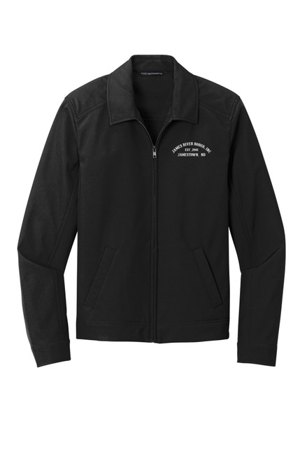 James River Rodeo J417 Port Authority® Mechanic Soft Shell Jacket (Black)